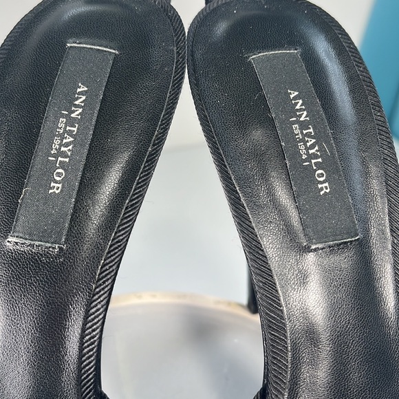 Ann Taylor Satin Bandage Leg Lace Tie Up Ribbon Stilettos Heels Women’s size 7 - Picture 7 of 16